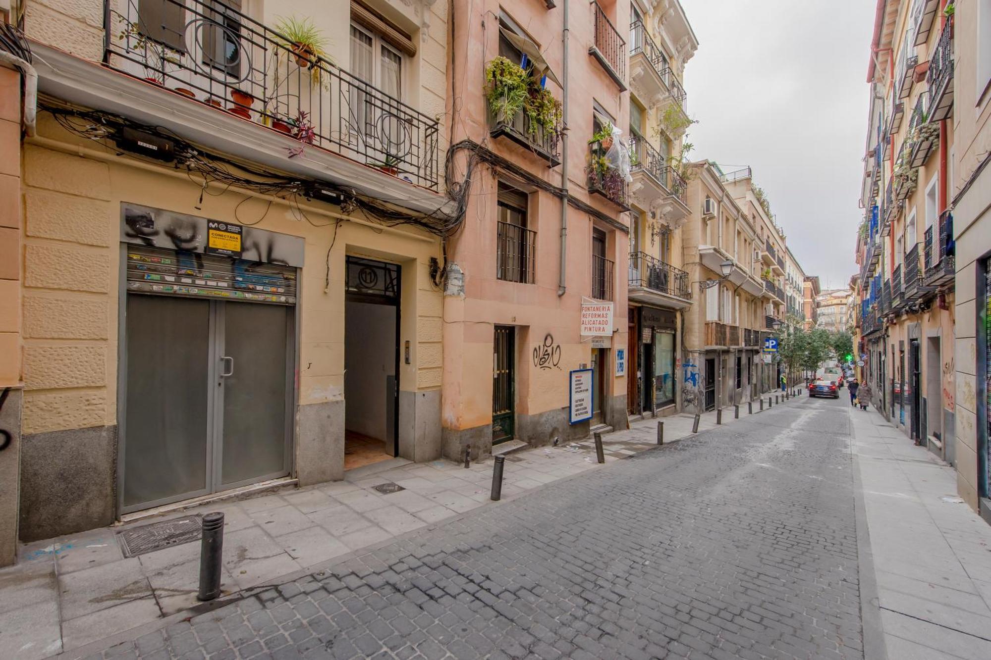 マドリードNuevo Apt Para 7 Pax En Malasana - Gran Via E1アパートメント エクステリア 写真