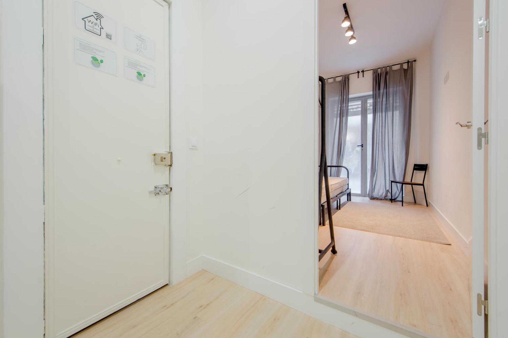 マドリードNuevo Apt Para 7 Pax En Malasana - Gran Via E1アパートメント エクステリア 写真